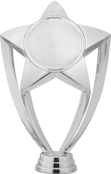 6" Silver Star Insert Holder