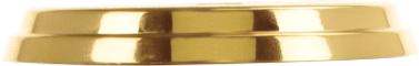 7" Gold Swirl Cup Lid
