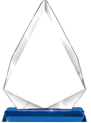 Sapphire Fortune Crystal