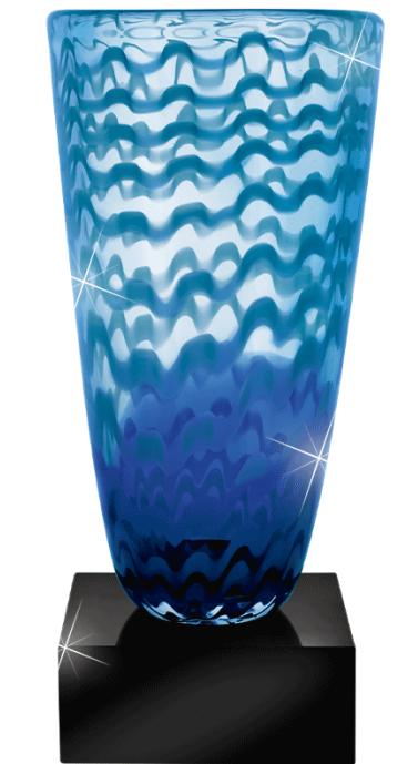 Grande Tidal Art Crystal
