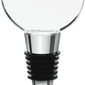 Round Crystal Wine Bottle Stopper