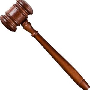 8" Walnut Finish Gavel