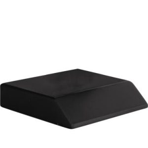 3 1/8" W x 7/10"H Black Wood Tilt Base