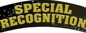 Special Recognition
