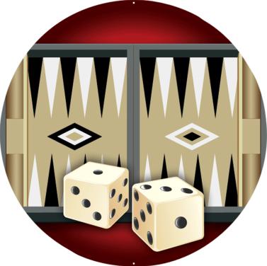 Backgammon Mylar
