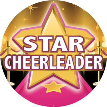 Star Cheerleader Mylar