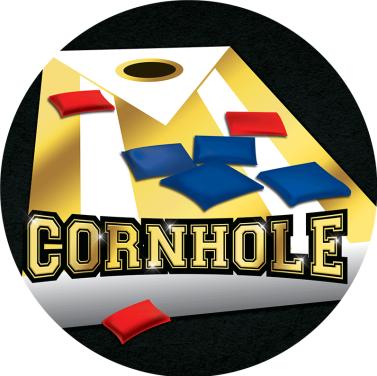 4" Cornhole Famous Insert