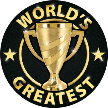 4" World's Greatest Famous Insert