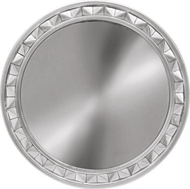 Silver Round Plaque Mount