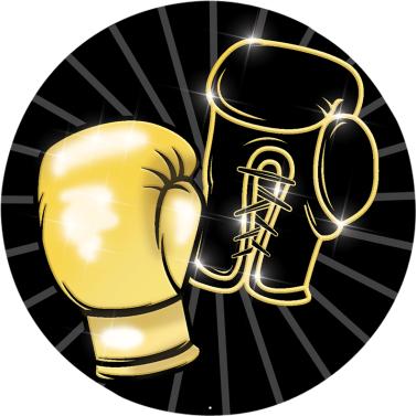 Boxing Shadow Mylar