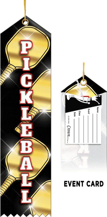 Pickleball Shadow Ribbon