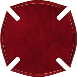 Rosewood Maltese Plaque