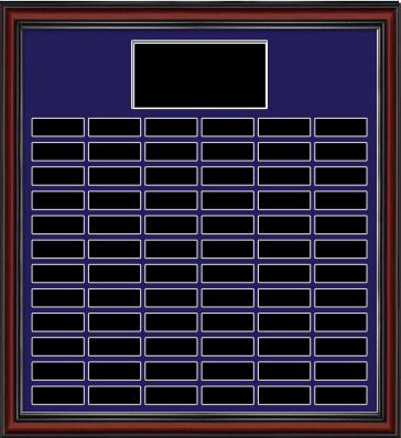 72 Plate Portrait Perpetual Frame