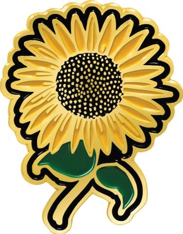 Sunflower Pin