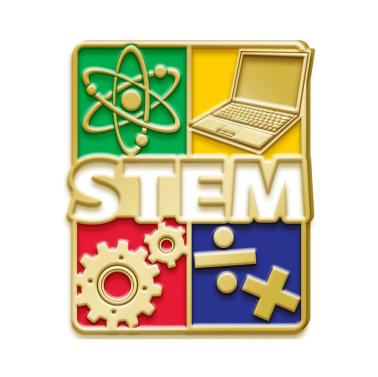 STEM Enamel Pin