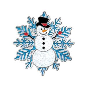 Snowman Pin