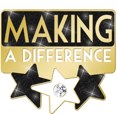 Making A Difference Pin