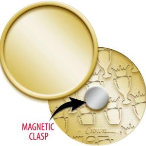 Round Pin With Magnetic Clasp