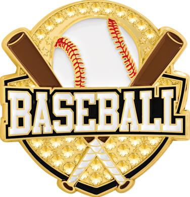 Royal Baseball Pin
