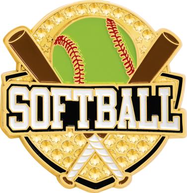 Royal Softball Pin