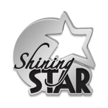Shining Star Recognition Pin
