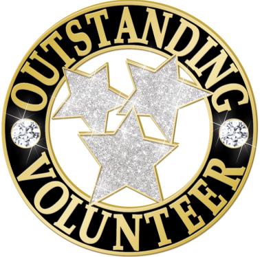 Outstanding Volunteer Recognition Pin