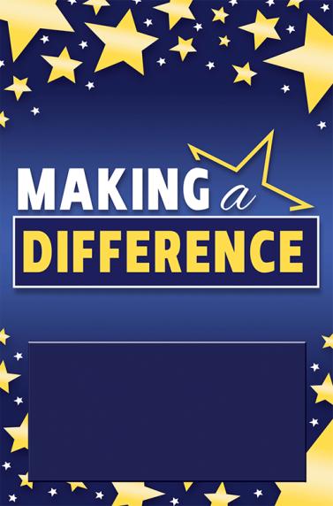 Making A Difference Showstopper Mylar