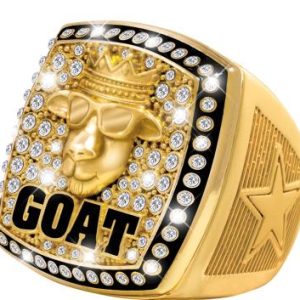 G.O.A.T. Deluxe Gold Champion Rings