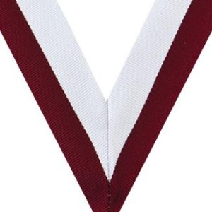 Maroon & White
