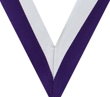 Purple & White