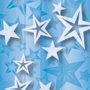 3 1/2" Light Blue Star Ultimate Insert