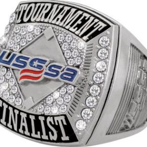 USSSA Deluxe Tournament Finalist Silver Rings