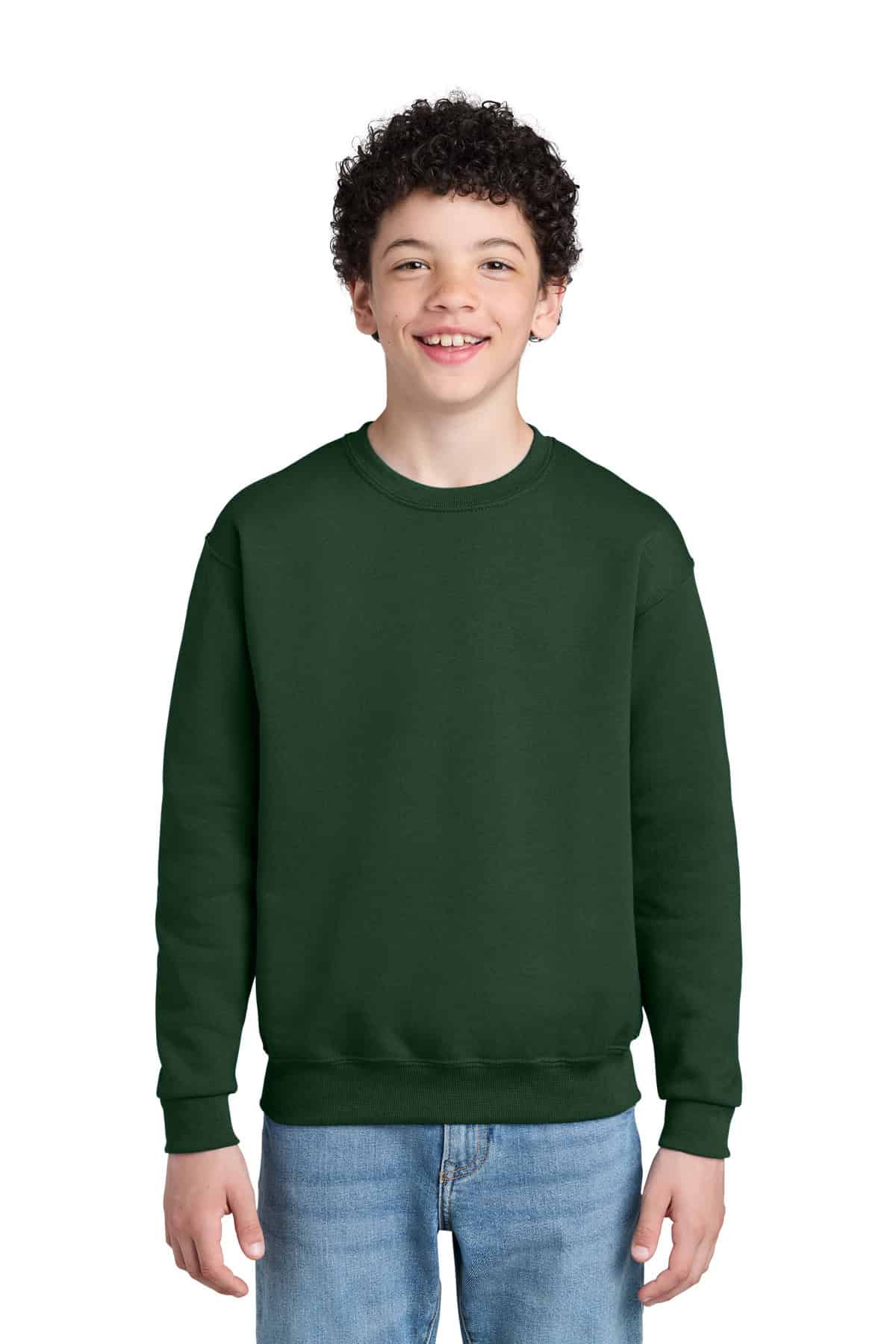 Jerzees® - Youth NuBlend® Crewneck Sweatshirt.  562B - Image 5