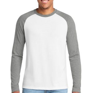 Allmade® Unisex Tri-Blend Long Sleeve Colorblock Raglan AL6009