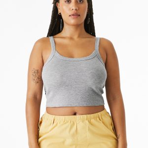BELLA+CANVAS® Women's Micro Rib Spaghetti Strap Tank BC1012