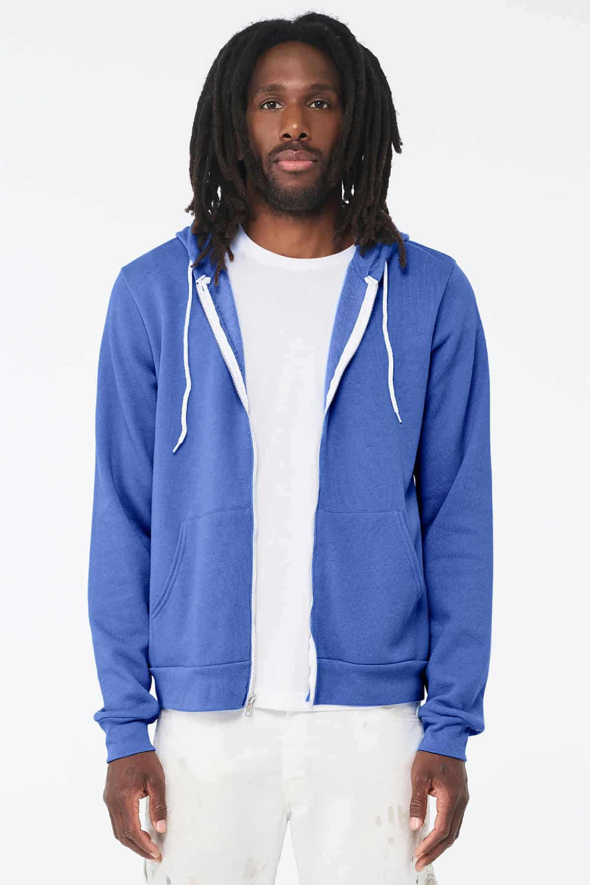 BELLA+CANVAS ® Unisex Sponge Fleece Full-Zip Hoodie. BC3739 - Image 11