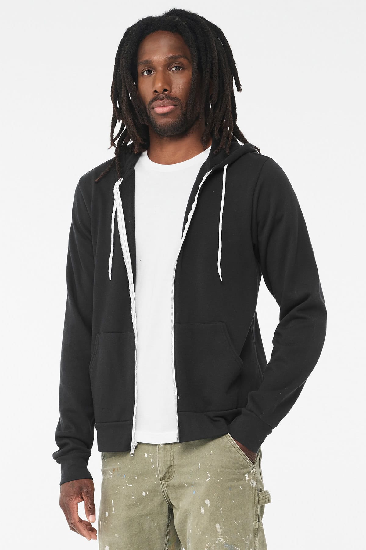 BELLA+CANVAS ® Unisex Sponge Fleece Full-Zip Hoodie. BC3739 - Image 21