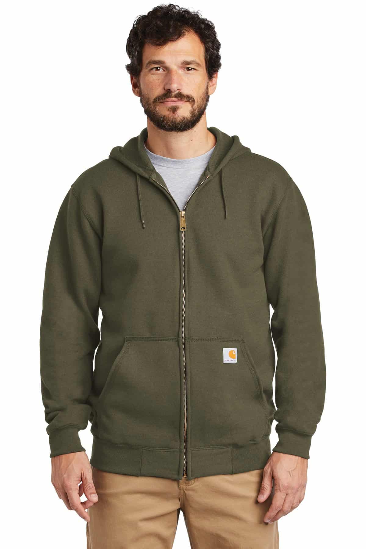 Carhartt ® Midweight Hooded Zip-Front Sweatshirt. CTK122 - Image 6
