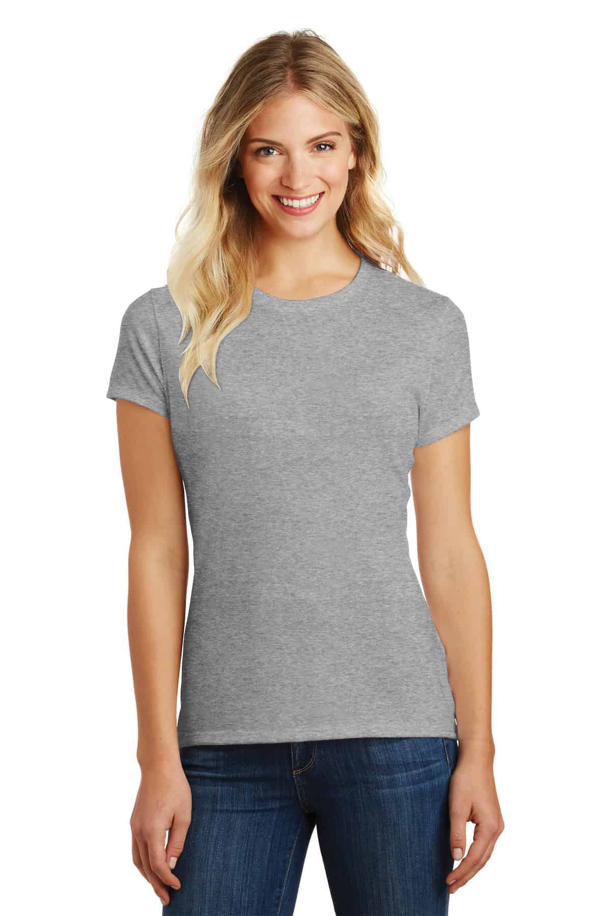 District ® Women's Perfect Blend® CVC Tee. DM108L - Image 12