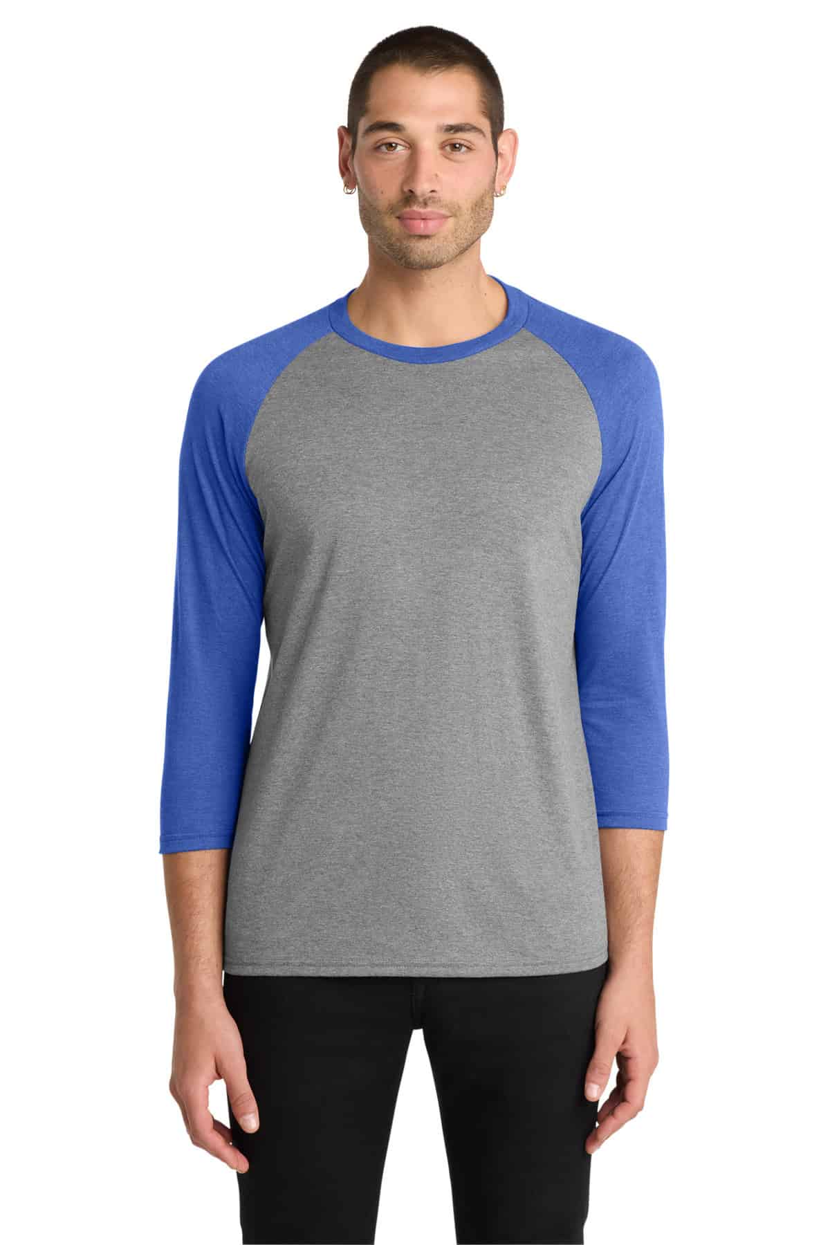 District ® Perfect Tri® 3/4-Sleeve Raglan. DM136 - Image 10