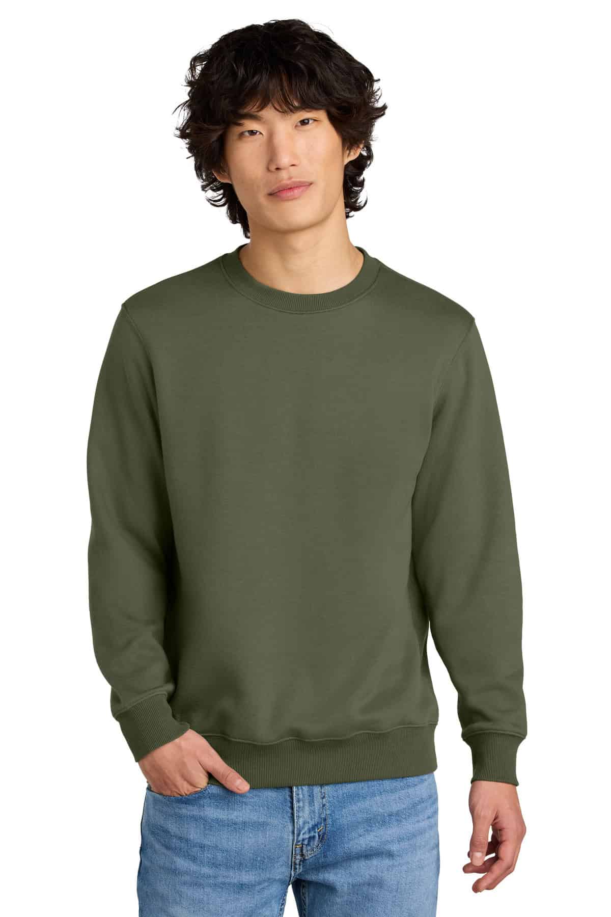 District® Perfect Weight® Fleece Crew DT1106 - Image 6