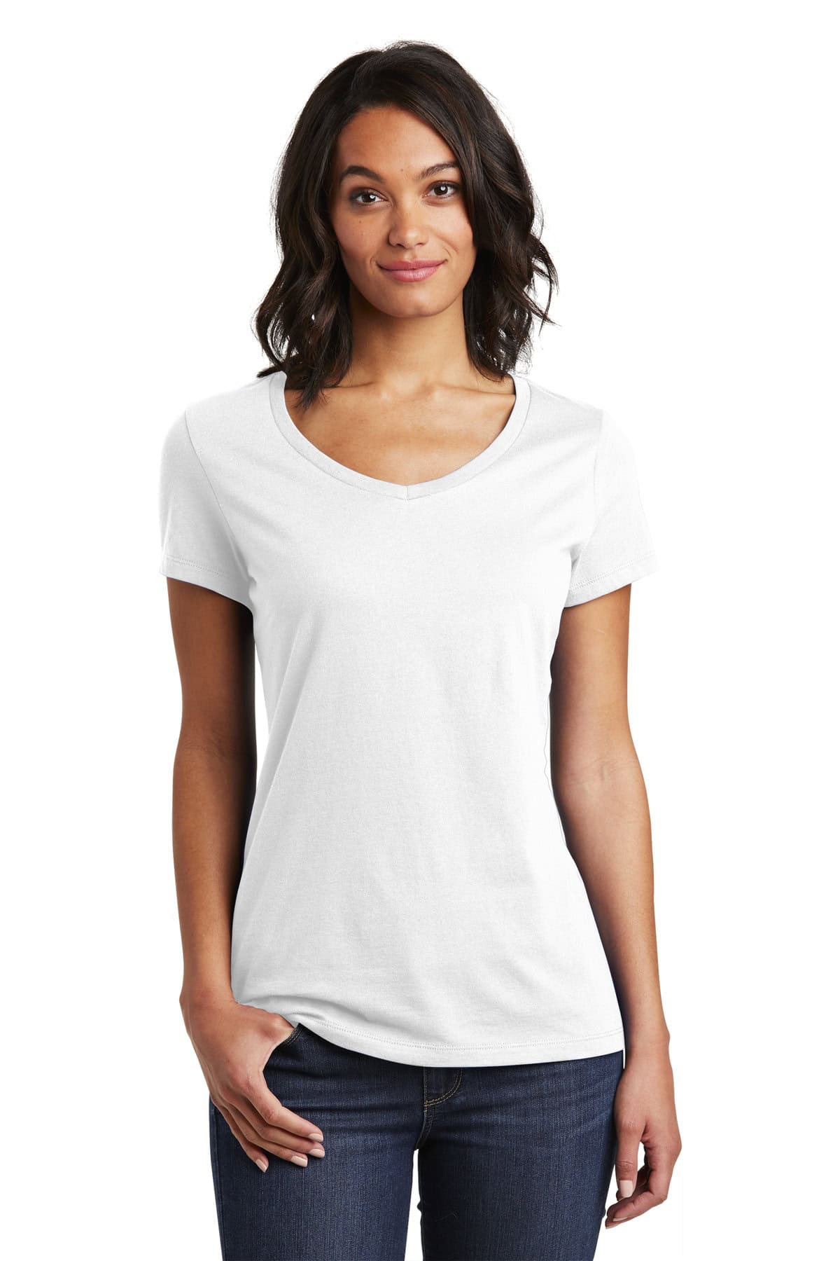 District ® Women's Very Important Tee ® V-Neck. DT6503 - Image 11