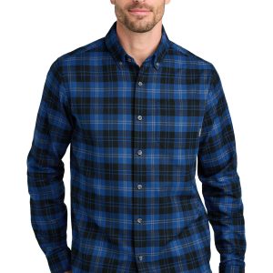 Eddie Bauer® Long Sleeve Favorite Flannel Plaid Shirt EB610