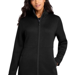 Port Authority® Women's Arc Sweater Fleece Long Jacket L425