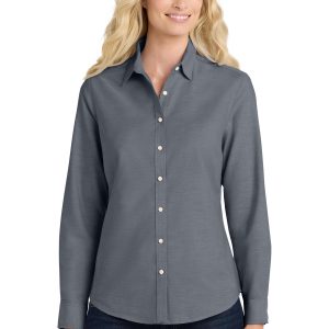 Port Authority® Women's SuperPro™ Oxford Shirt. L658