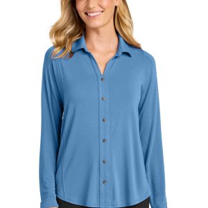 Port Authority® Women's Luxe Knit Button Tunic LK5602