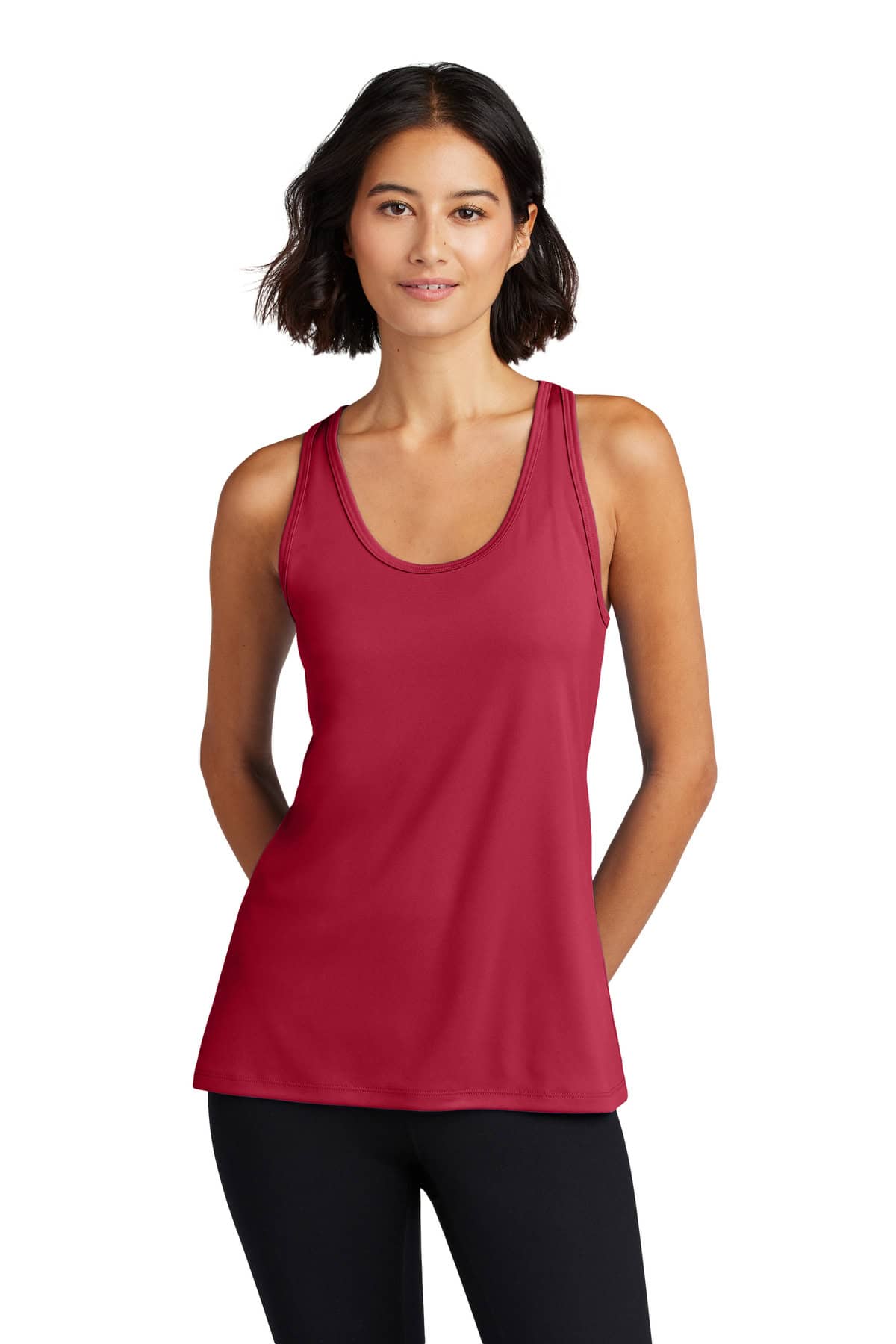 Port & Co™ Women's Performance Tank LPC380TT - Image 2