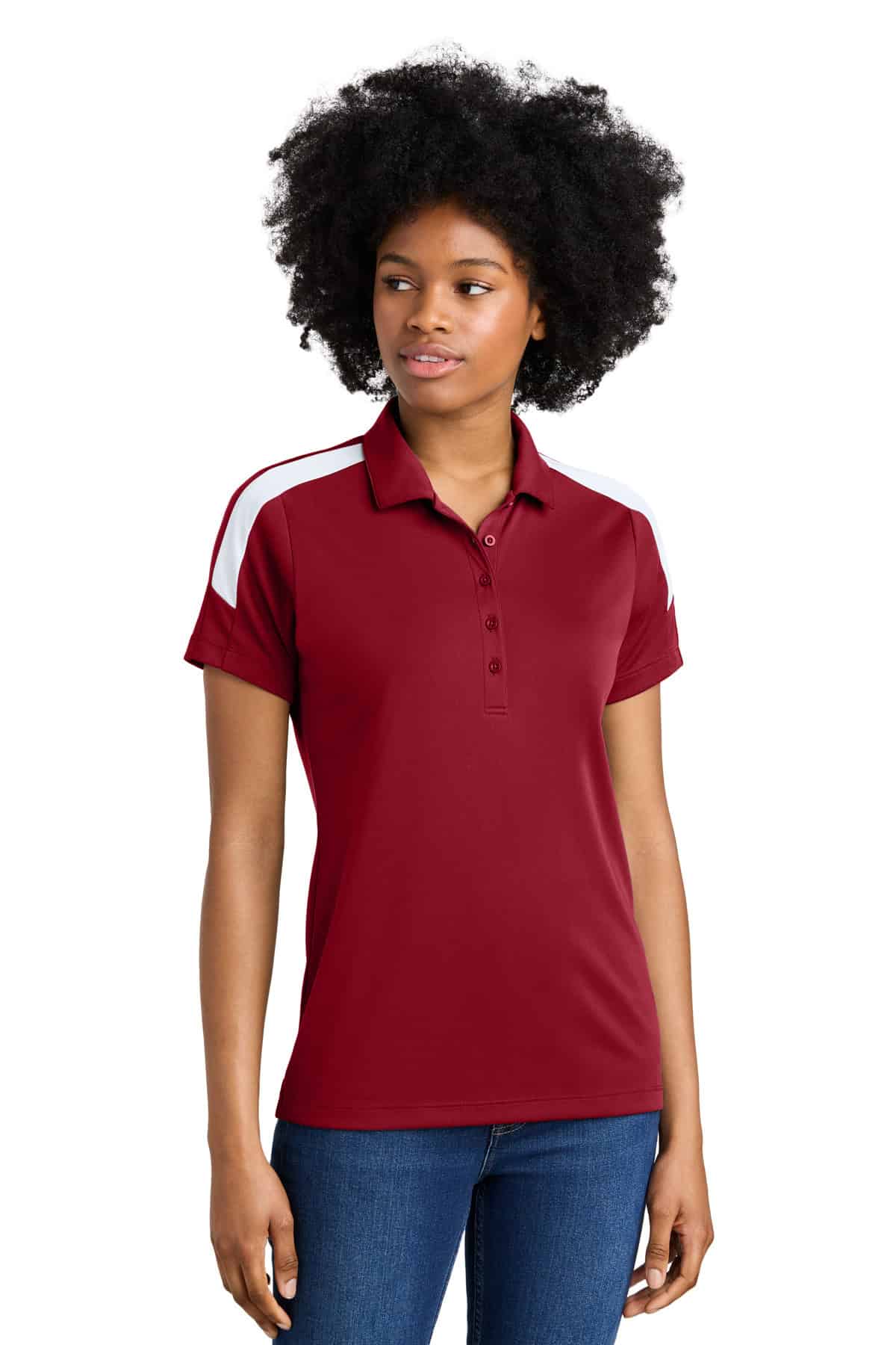 Sport-Tek® Women's Competitor™ United Polo LST104 - Image 5