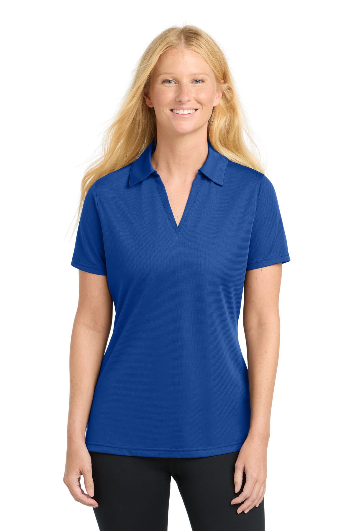 Sport-Tek® Women's PosiCharge® Active Textured Polo. LST690 - Image 5