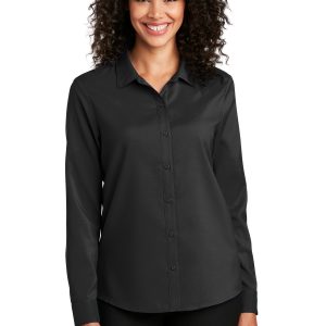 Port Authority® Women's Long Sleeve Performance Staff Shirt LW401